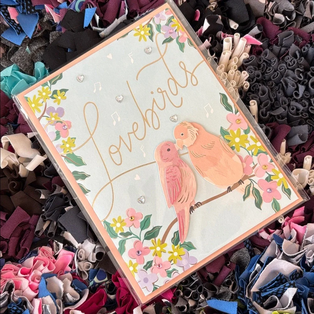 🆕Papyrus “Lovebirds” Couples Card
